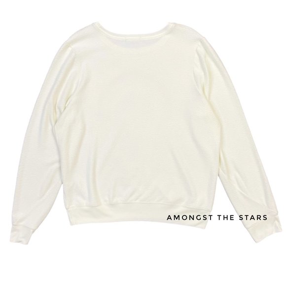 Wildfox Light Hearted Rainbow Baggy Beach Jumper - Picture 4 of 4